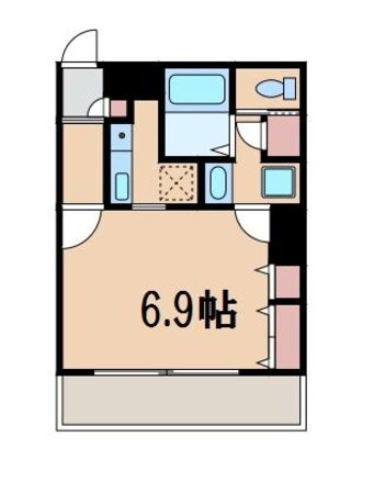 北新地駅 徒歩6分 6階の物件間取画像